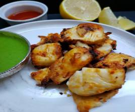 Fish Amritsari Tikka 